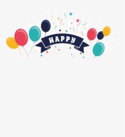 Happy Free Download Vector - Vector Png Happy Birthday, Transparent Png, Transparent PNG