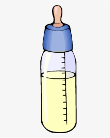 Transparent Milk Bottle Png - Bottled Milk Clipart, Png Download, Transparent PNG