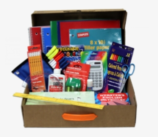 Junior High/high School Supply Kit - Back To School Supply Kit, HD Png Download, Transparent PNG