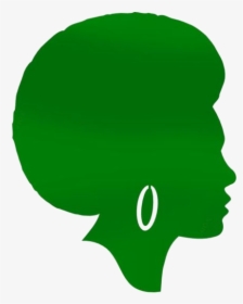 Transparent Woman Face Clipart Png - Black Woman Silhouette Transparent Background, Png Download, Transparent PNG