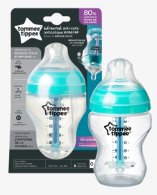 Tommee Tippee Advanced Anti-colic Feeding Bottle - Tommee Tippee Advanced Anti Colic, HD Png Download, Transparent PNG