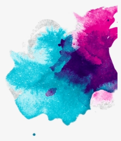 #watercolorstickers #colorsplash #colors #colorful - Transparent Background Paint Splatter, HD Png Download, Transparent PNG