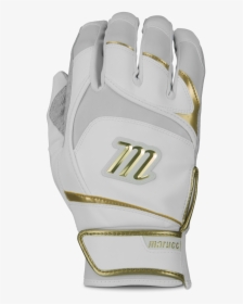 Transparent Power Glove Png - Marucci Batting Gloves Gold, Png Download, Transparent PNG