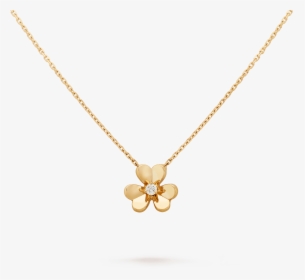Frivole Pendant, Mini Model, - Van Cleef Flower Necklace, HD Png Download, Transparent PNG