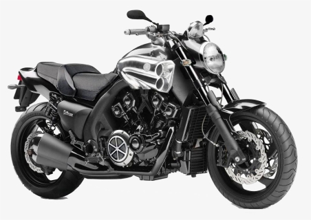 Motorcycle Png Free Background - Yamaha V Max 1800, Transparent Png, Transparent PNG