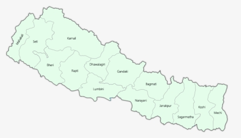 Map Of Nepal - Kathmandu Pokhara Chitwan Lumbini, HD Png Download, Transparent PNG