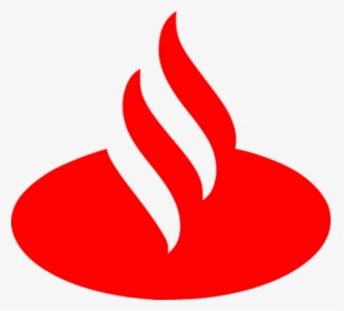 Logo Santander Png, Transparent Png, Transparent PNG