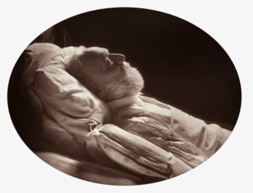Victor Hugo Deathbed Portrait By Nadar, 1885 - Victor Hugo On His Deathbed, HD Png Download, Transparent PNG