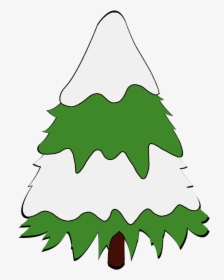 #christmas #christmastree #tree #snow #merrychristmas - Christmas Tree, HD Png Download, Transparent PNG