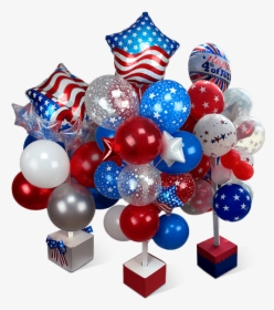4th Of July Balloon Decoration Kits - Balloon, HD Png Download, Transparent PNG