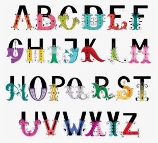 Transparent Fancy Letter A Png - Alphabet Unique Fancy Fonts, Png Download, Transparent PNG