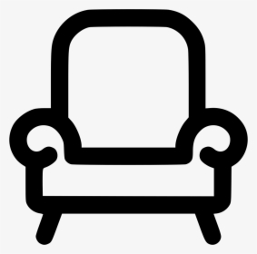 Sofa Seat Living Room Wooden - Seats Icon Png, Transparent Png, Transparent PNG