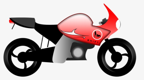 Sportbike, Sport Bike, Superbike, Super Bike - Cartoon Sports Bike Png, Transparent Png, Transparent PNG