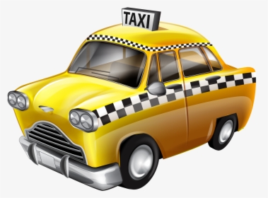 Taxi Hd Banner , Transparent Cartoons - Taxi New York Png, Png Download, Transparent PNG