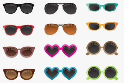 Sunglass, Male, Female, Heart, Fashion, Style, Handsome - サングラス イラスト フリー, HD Png Download, Transparent PNG
