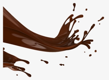 Chocolate Milk Splash Png - Chocolates Splash Png, Transparent Png, Transparent PNG
