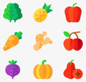 Fruit And Vegetables Transparent, HD Png Download, Transparent PNG