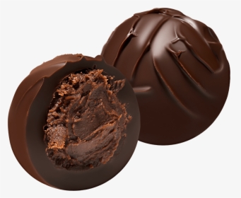 Dark Chocolate Truffles - Dark Chocolate Truffle Png, Transparent Png, Transparent PNG