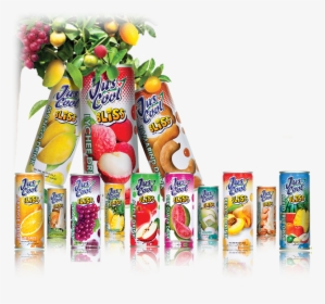 Transparent Tropical Fruits Png - Juscool Freshen Up Your Day Tropical Fruits, Png Download, Transparent PNG