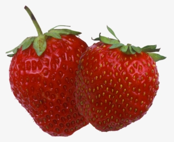 Two Strawberries - Two Strawberries Png, Transparent Png, Transparent PNG
