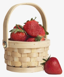 Strawberry Basket Png, Transparent Png, Transparent PNG
