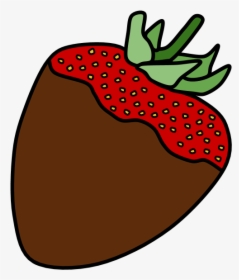 Chocolate Dipped Strawberry, HD Png Download, Transparent PNG