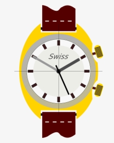 File Swiss Watch Svg, HD Png Download, Transparent PNG