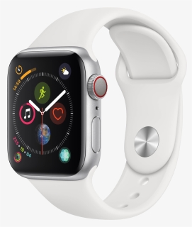 Smart Sports Watch Png Image Free Download Searchpng - Apple Watch Series 4 White Band, Transparent Png, Transparent PNG