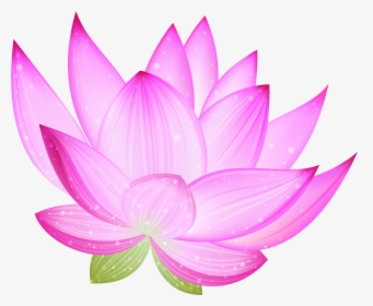 Large Pink Lotus Png Clipart - Blog, Transparent Png, Transparent PNG