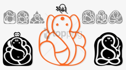 Free Png Ganesh Symbol Fonts Free Png Image With Transparent - Ganpati Shree Ganesh Symbol, Png Download, Transparent PNG