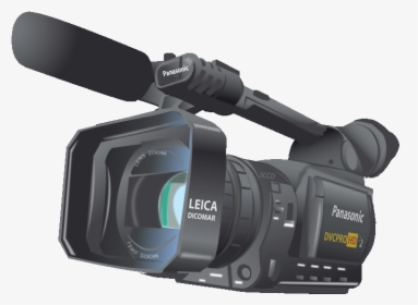 Free Clip Art Technology Gadgets Panasonic Video Camera - Digital Video Camera Clipart, HD Png Download, Transparent PNG
