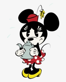 Mickey Mouse Minnie Worried - Minnie Mouse Cartoons Shorts, HD Png Download, Transparent PNG