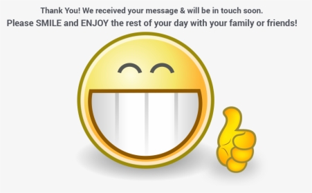 Smiley Huge Smile 1 25 Magnet Emoticon , Png Download - Smiley, Transparent Png, Transparent PNG