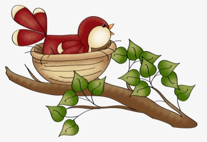 Fall Fall Open House At The Feathered Nest Clipart - Bird Sitting On The Nest, HD Png Download, Transparent PNG