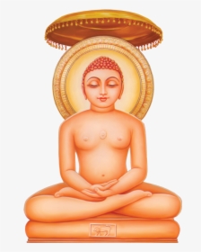 Mahavir Transparent Png - Founder Of Jainism Mahavira, Png Download, Transparent PNG