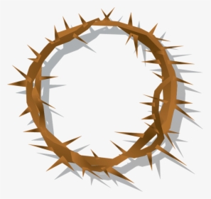 Crown Of Thorns Gospel Of Mark Sticker Zazzle - Corona De Espinas Vector, HD Png Download, Transparent PNG