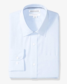 Slim Fit Light Blue Slim Fit Shirt By Amazon Essentials - Dress Shirt, HD Png Download, Transparent PNG
