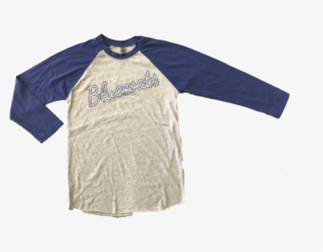 3 4 Sleeve Script Bluecoats Baseball T-shirt, HD Png Download, Transparent PNG