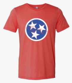 Tennessee Flag T Shirt Men, HD Png Download, Transparent PNG