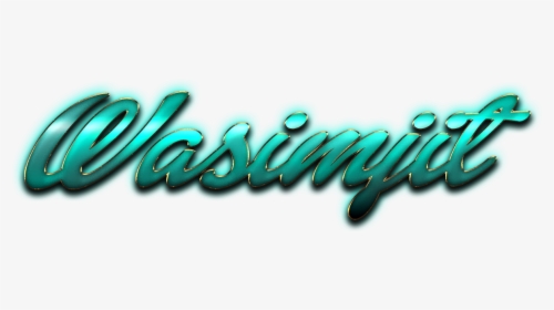 Wasimjit Name Logo Png - Calligraphy, Transparent Png, Transparent PNG
