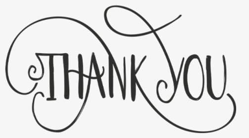 Thank You Word Art For Photo Overlays - Thank You Word Png, Transparent Png, Transparent PNG