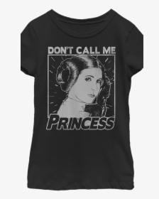 Star Wars T-shirt For Women - Dont Call Me Princess, HD Png Download, Transparent PNG