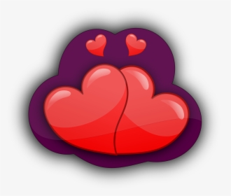 Loving Hearts Big Image - 2 Heart Logos Png, Transparent Png, Transparent PNG