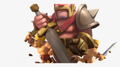 Clash Of Clans Clipart Anime - Coc Barbarian King Hd, HD Png Download, Transparent PNG