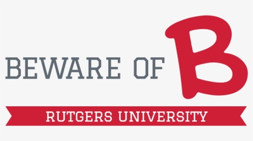 Logo Rutgers B Clr Cd243b Ffffff, HD Png Download, Transparent PNG
