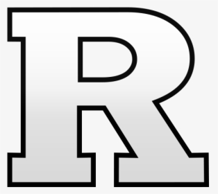 White Rutgers R, HD Png Download, Transparent PNG