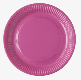 Colored Pink Smooth Fluted 23cm - Circle, HD Png Download, Transparent PNG