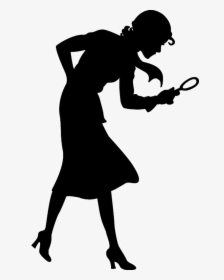 Mystery Clipart Spyglass - Nancy Drew Silhouette, HD Png Download, Transparent PNG
