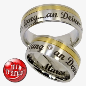 2 Exquisite Wedding Rings Friendship Rings Couple Rings - Pre-engagement Ring, HD Png Download, Transparent PNG