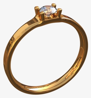 Gold Ring With Eye, Ornament - Png Cincin Emas, Transparent Png, Transparent PNG